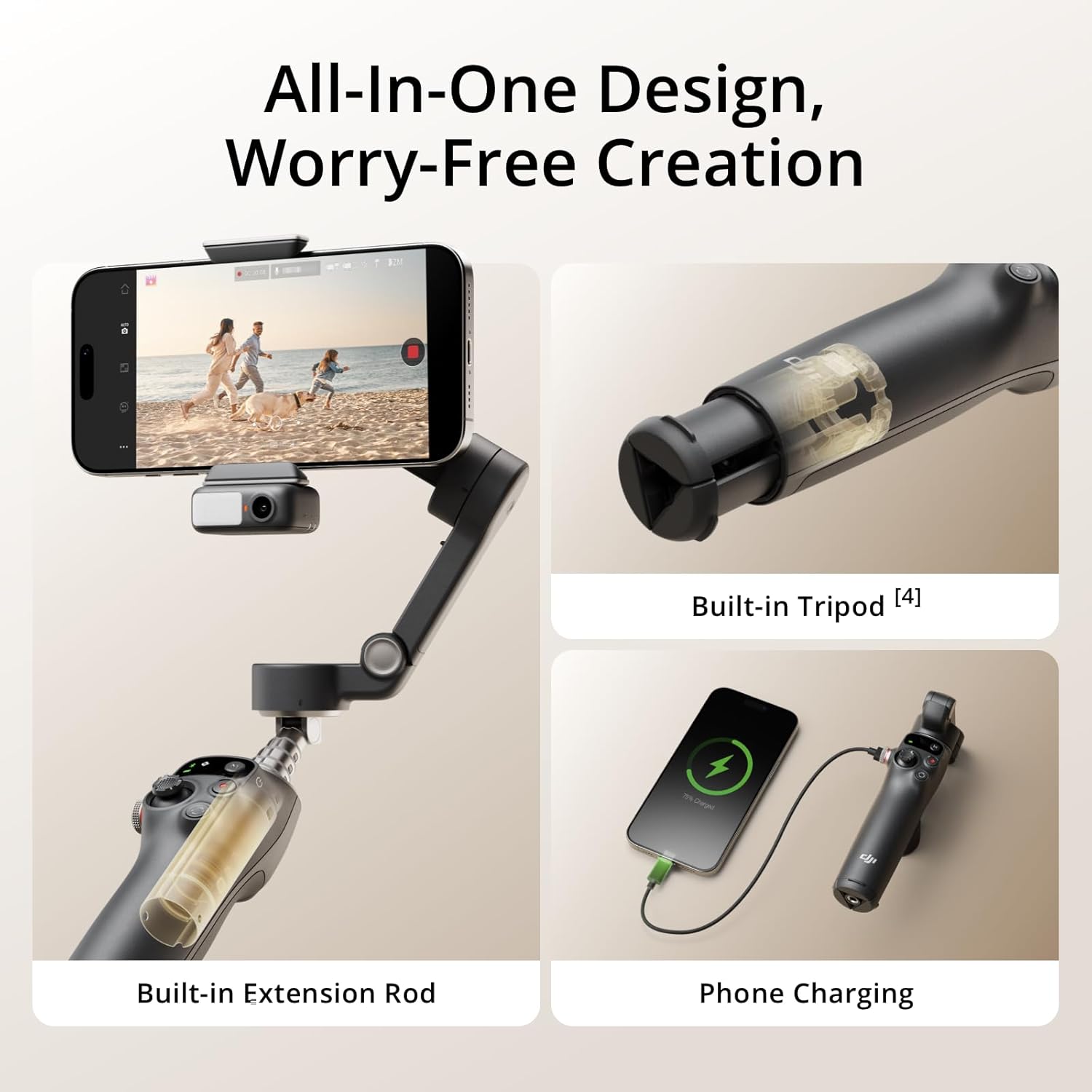  DJI Osmo Mobile 7P Smartphone Gimbal